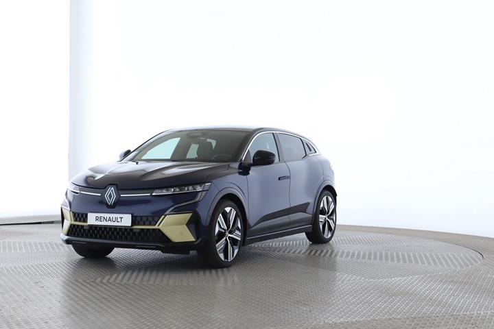 Blå Renault Megane E-Tech fra 2022