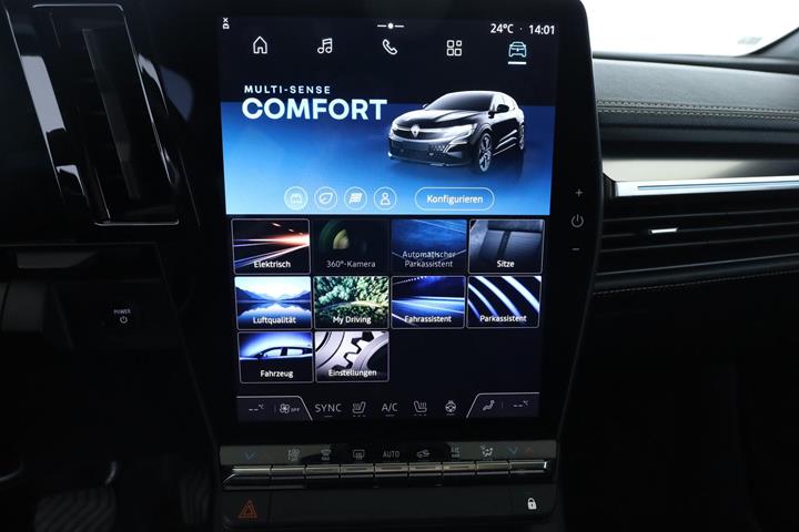 Blå Renault Megane E-Tech fra 2022