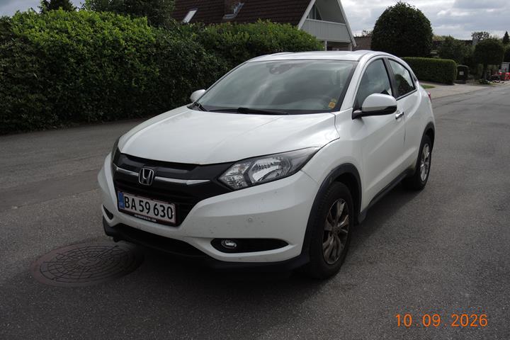 Hvid Honda HR-V fra 2016