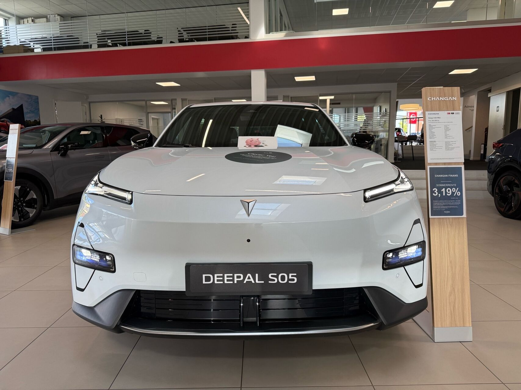 Hvid Changan Deepal S05 fra 2026
