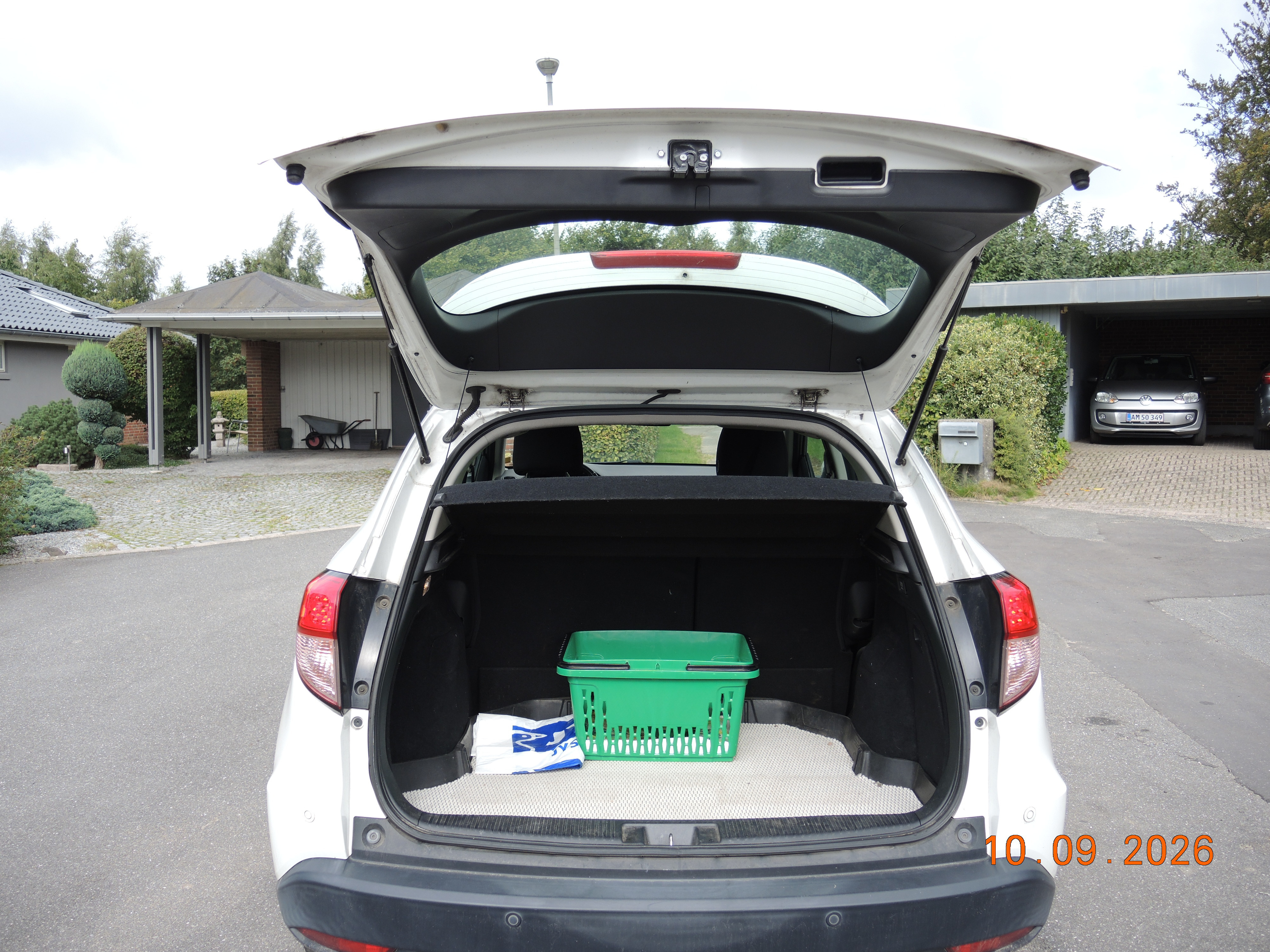 Hvid Honda HR-V fra 2016