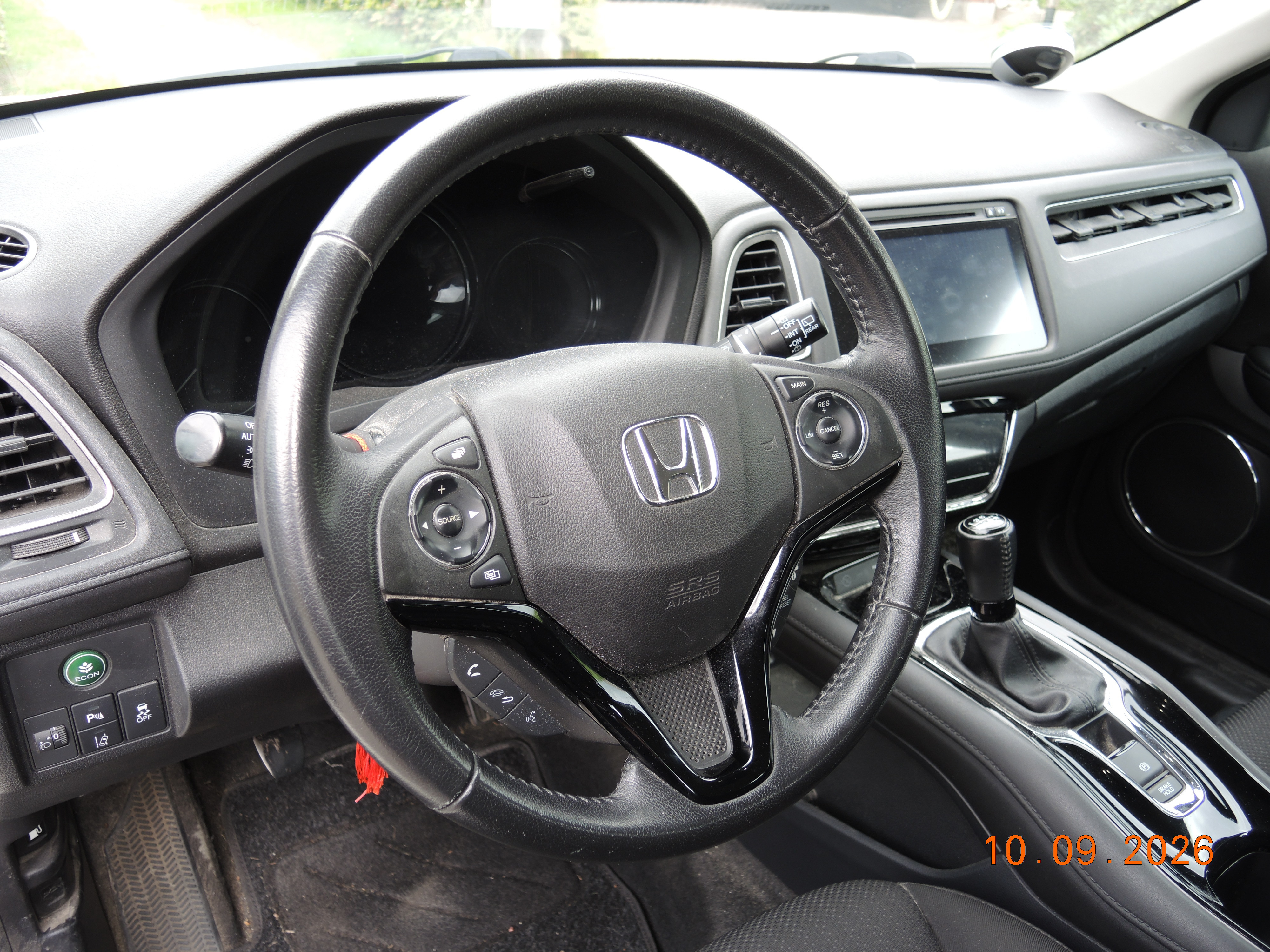 Hvid Honda HR-V fra 2016