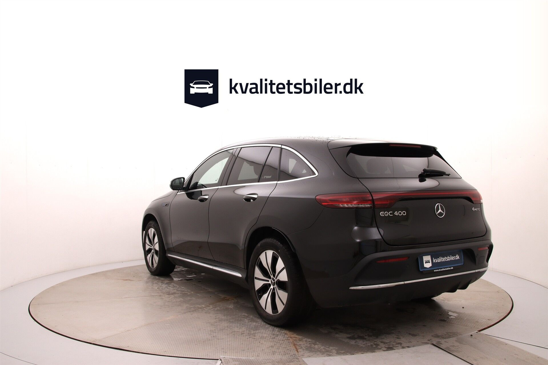 Sort Mercedes EQC400 fra 2020
