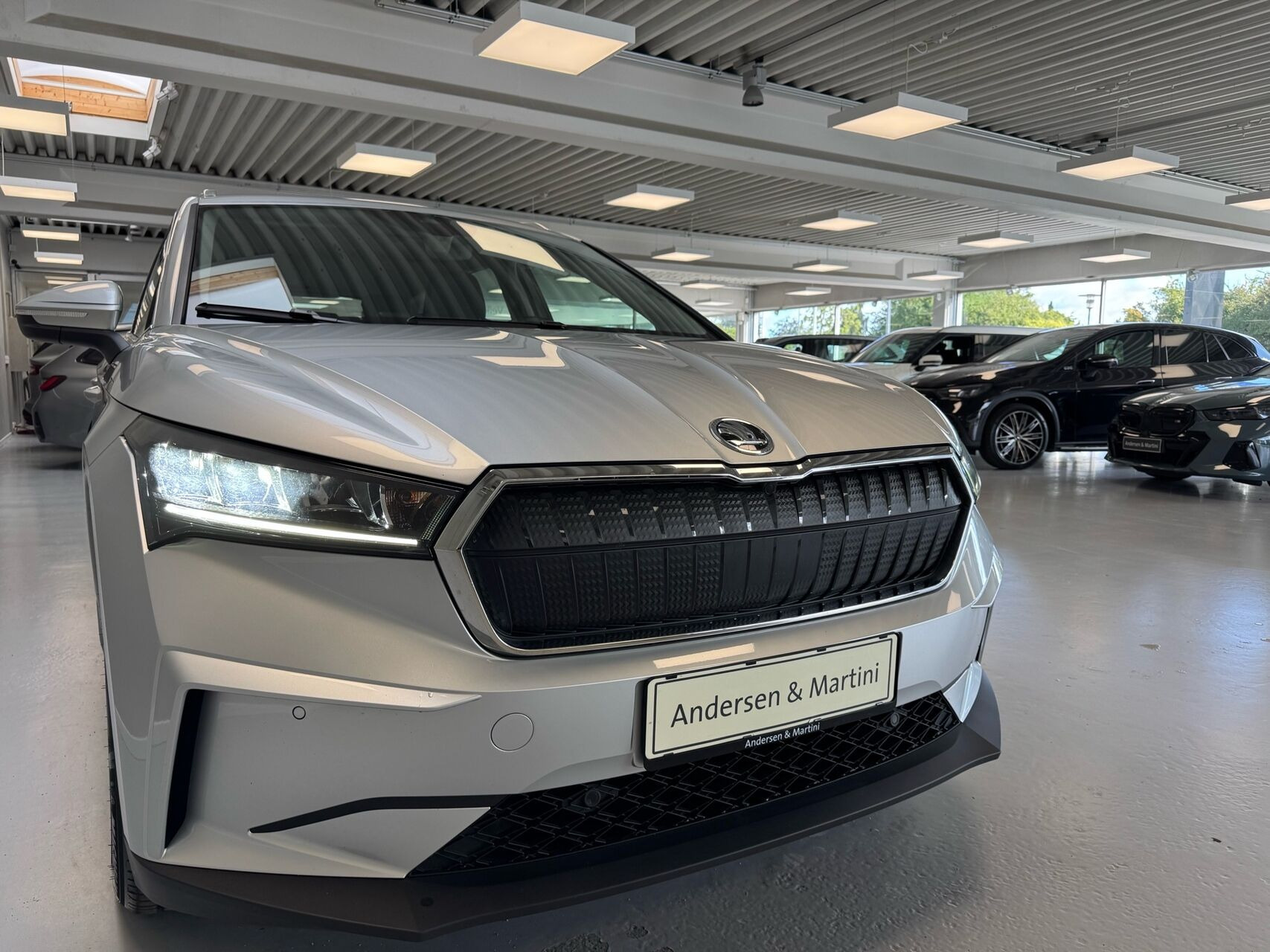 Sølv Skoda Enyaq fra 2023