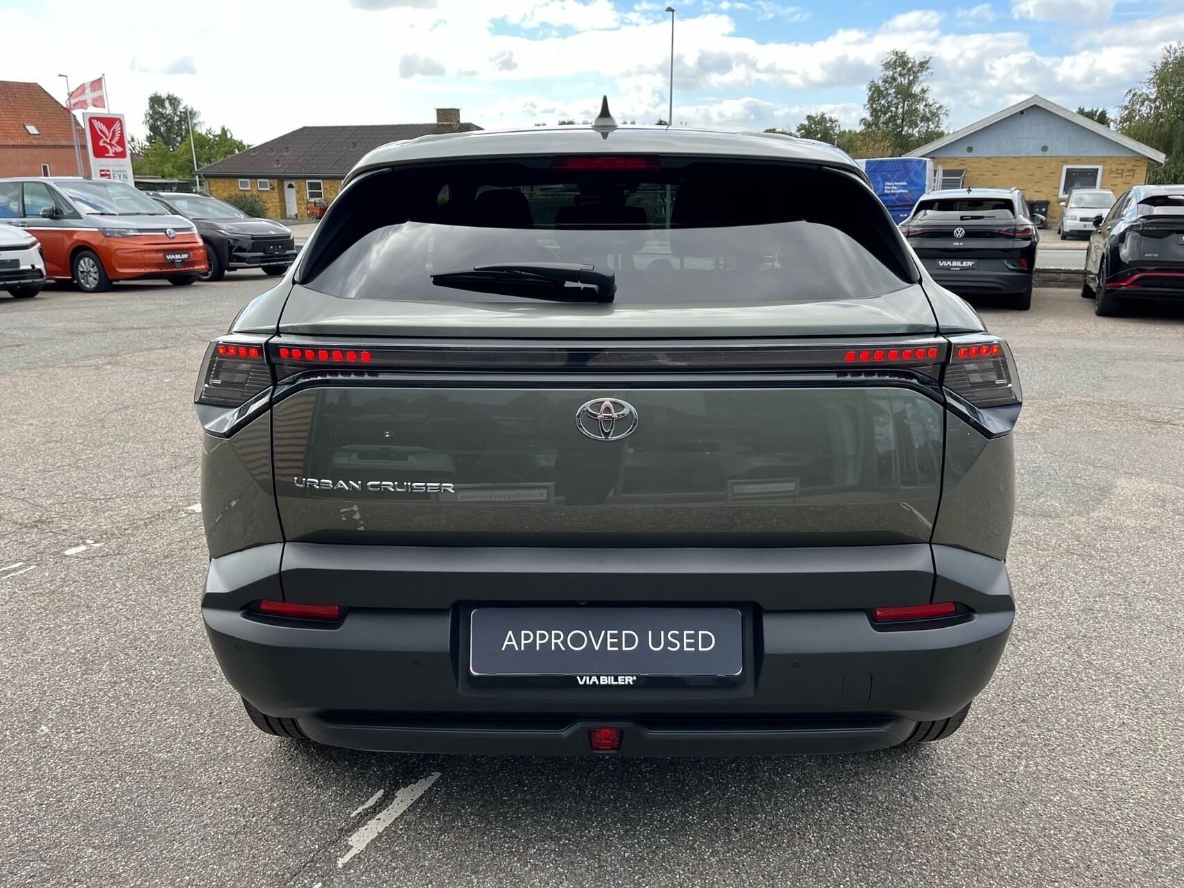 Grøn Toyota Urban Cruiser fra 2026
