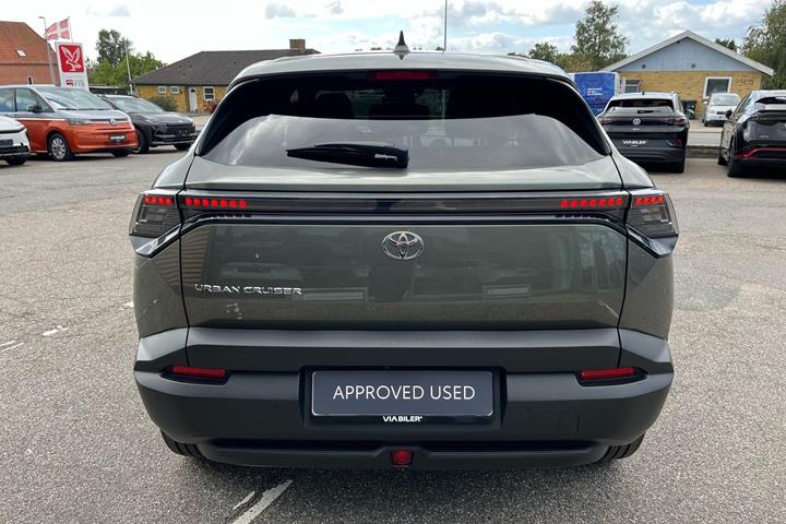 Grøn Toyota Urban Cruiser fra 2026