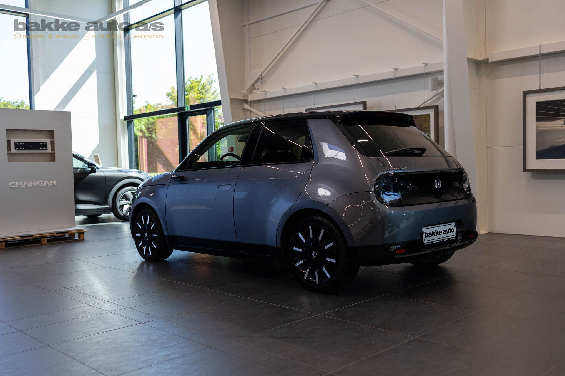 Grå Honda e fra 2020