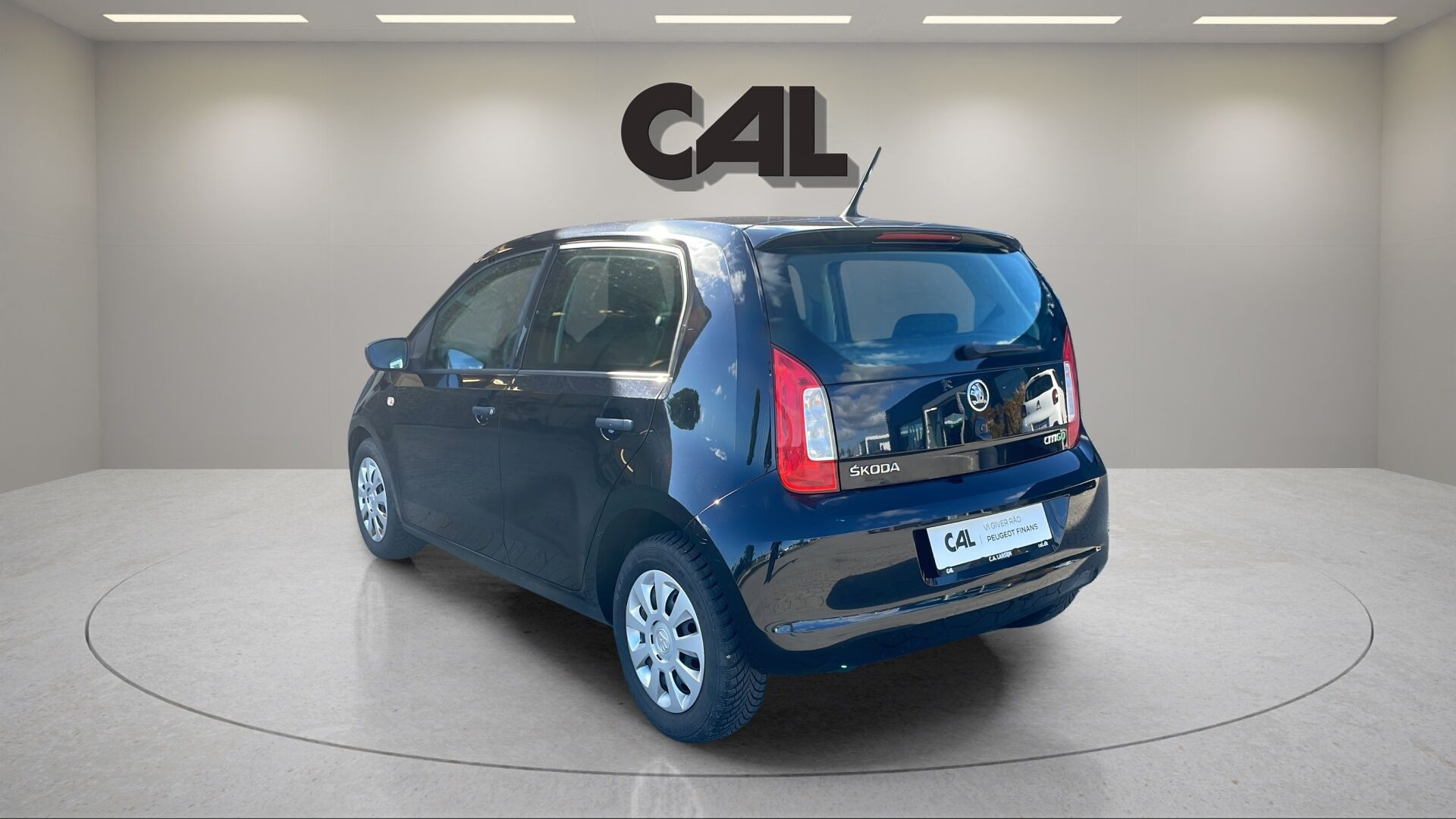 Sort Skoda Citigo fra 2017