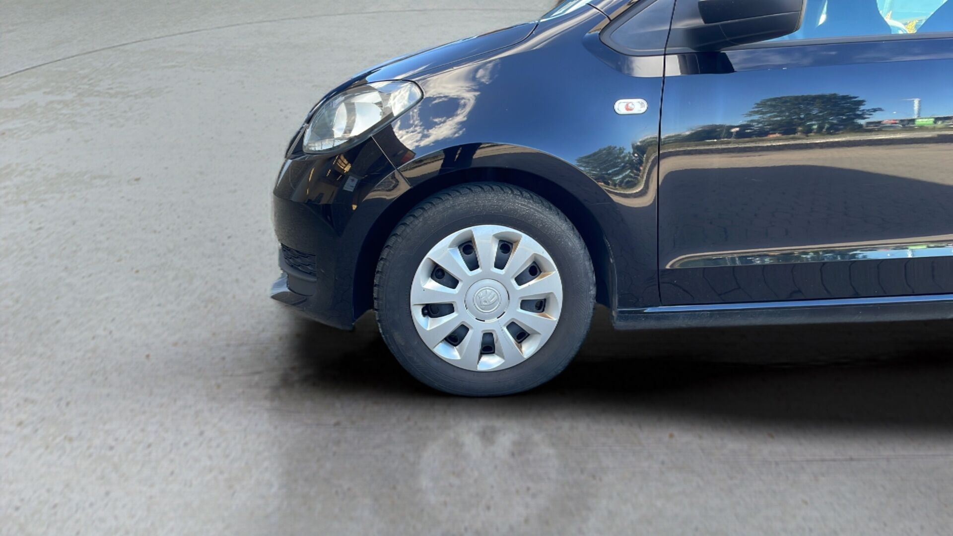 Sort Skoda Citigo fra 2017