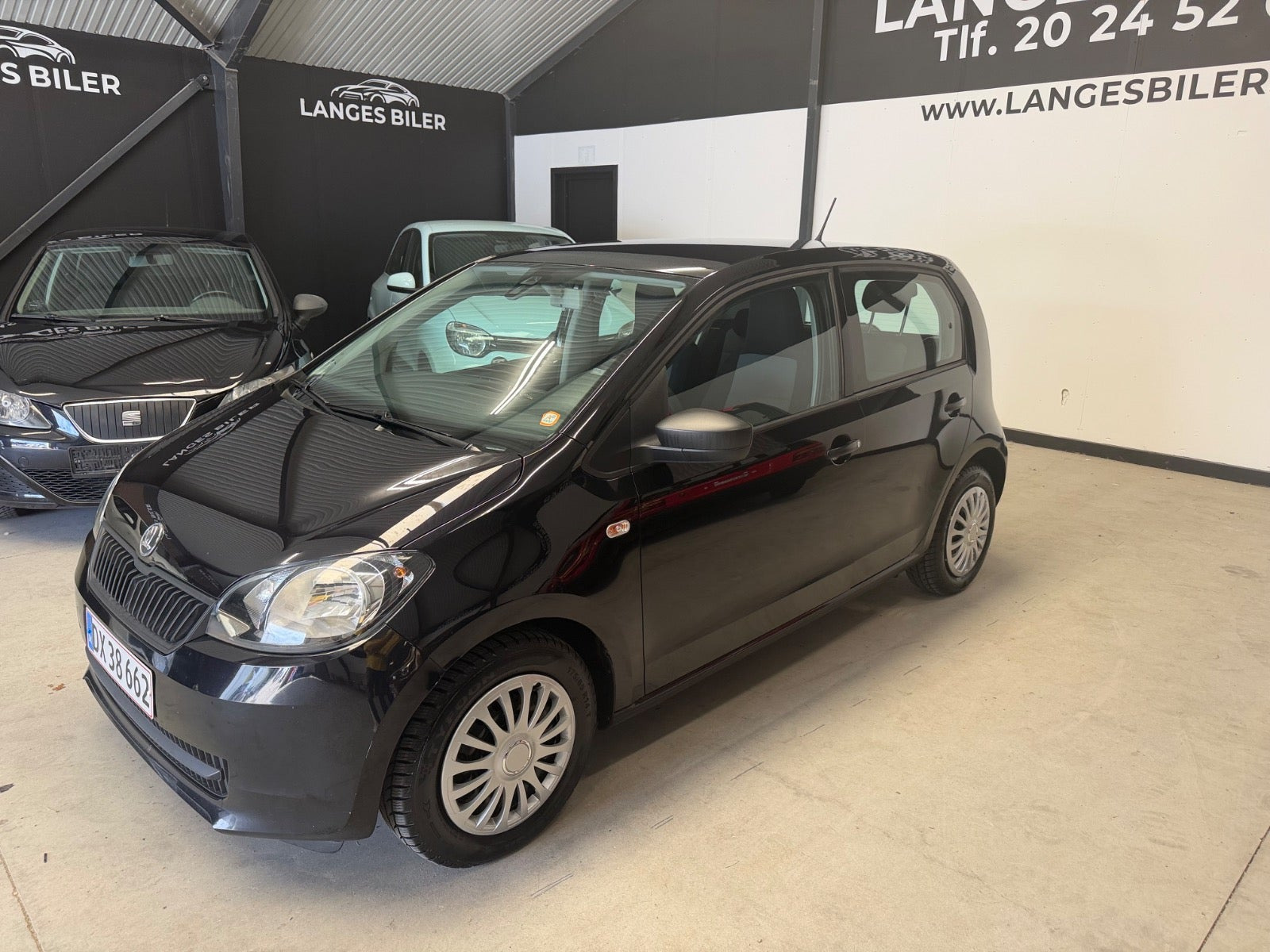 Sort Skoda Citigo fra 2014