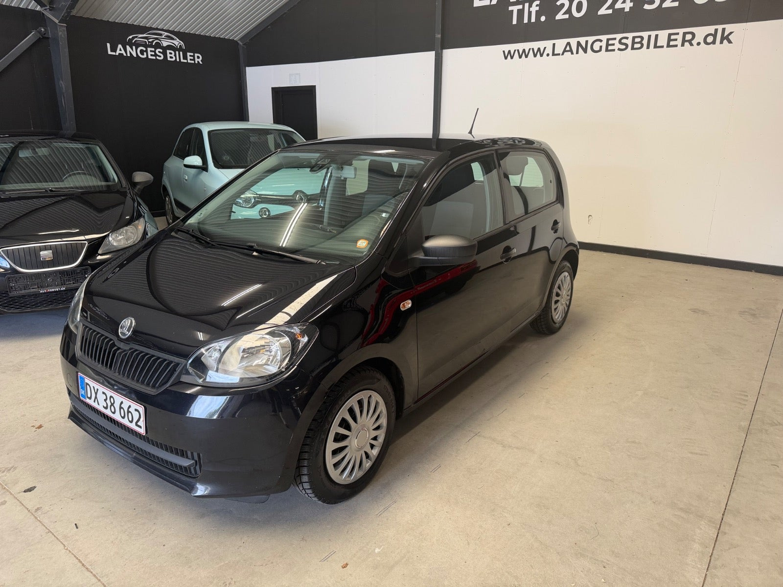 Sort Skoda Citigo fra 2014