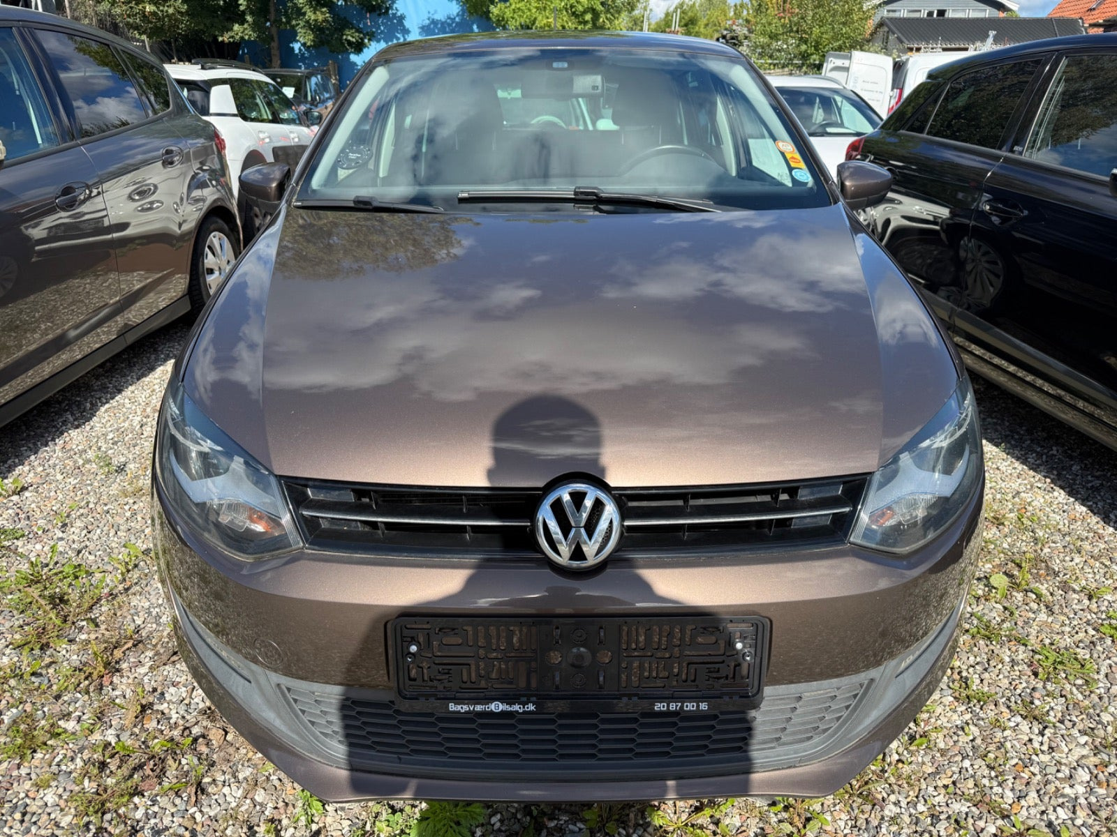Brun VW Polo fra 2013