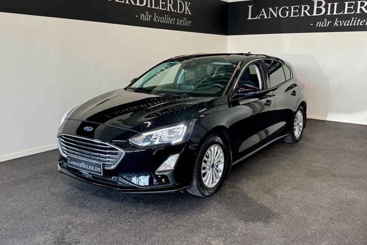 Sort Ford Focus fra 2019