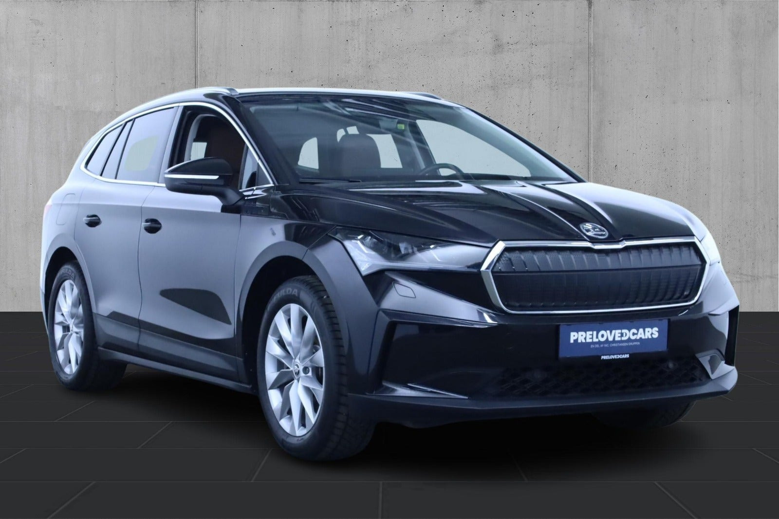 Sort Skoda Enyaq fra 2022