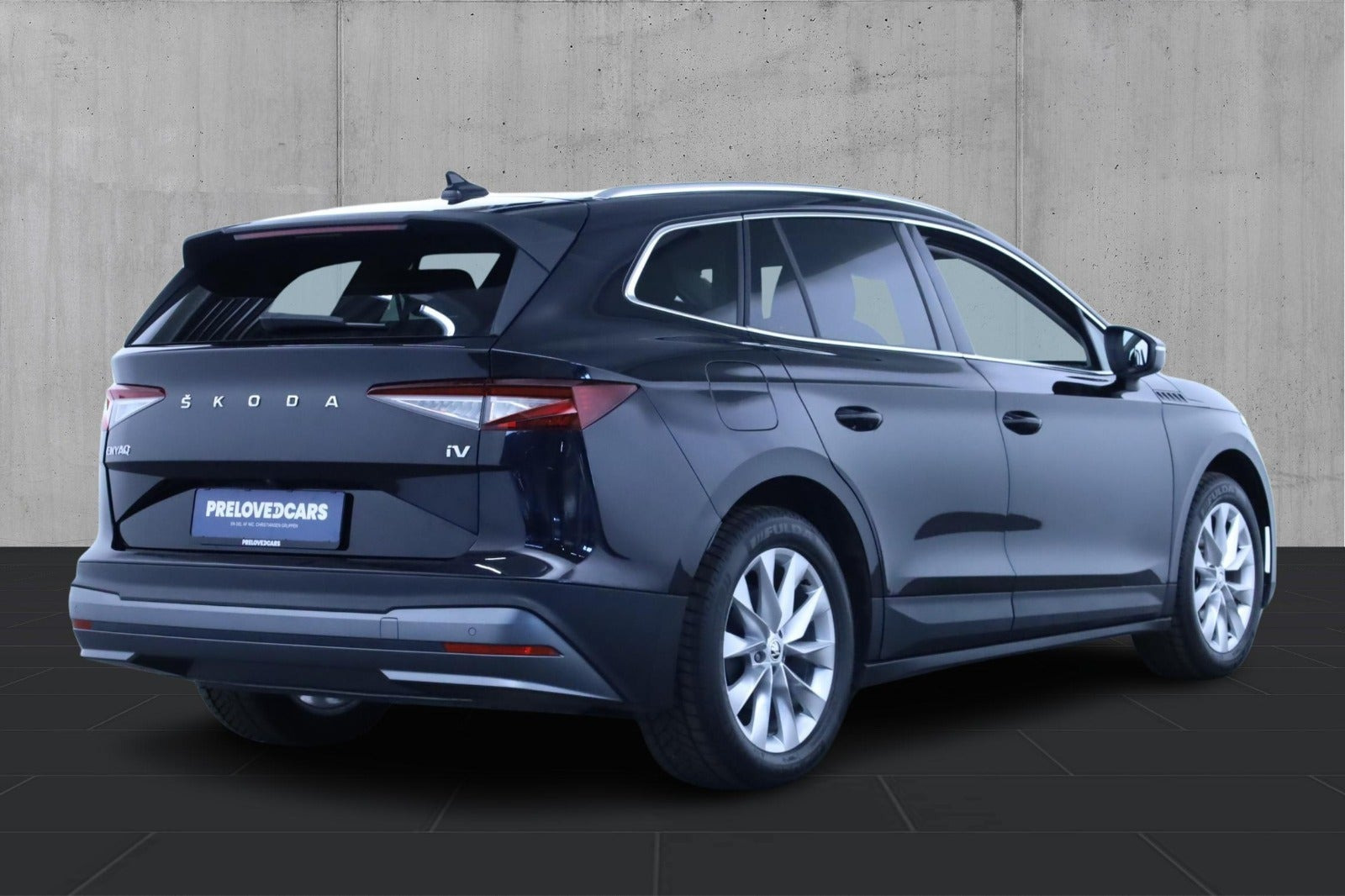 Sort Skoda Enyaq fra 2022