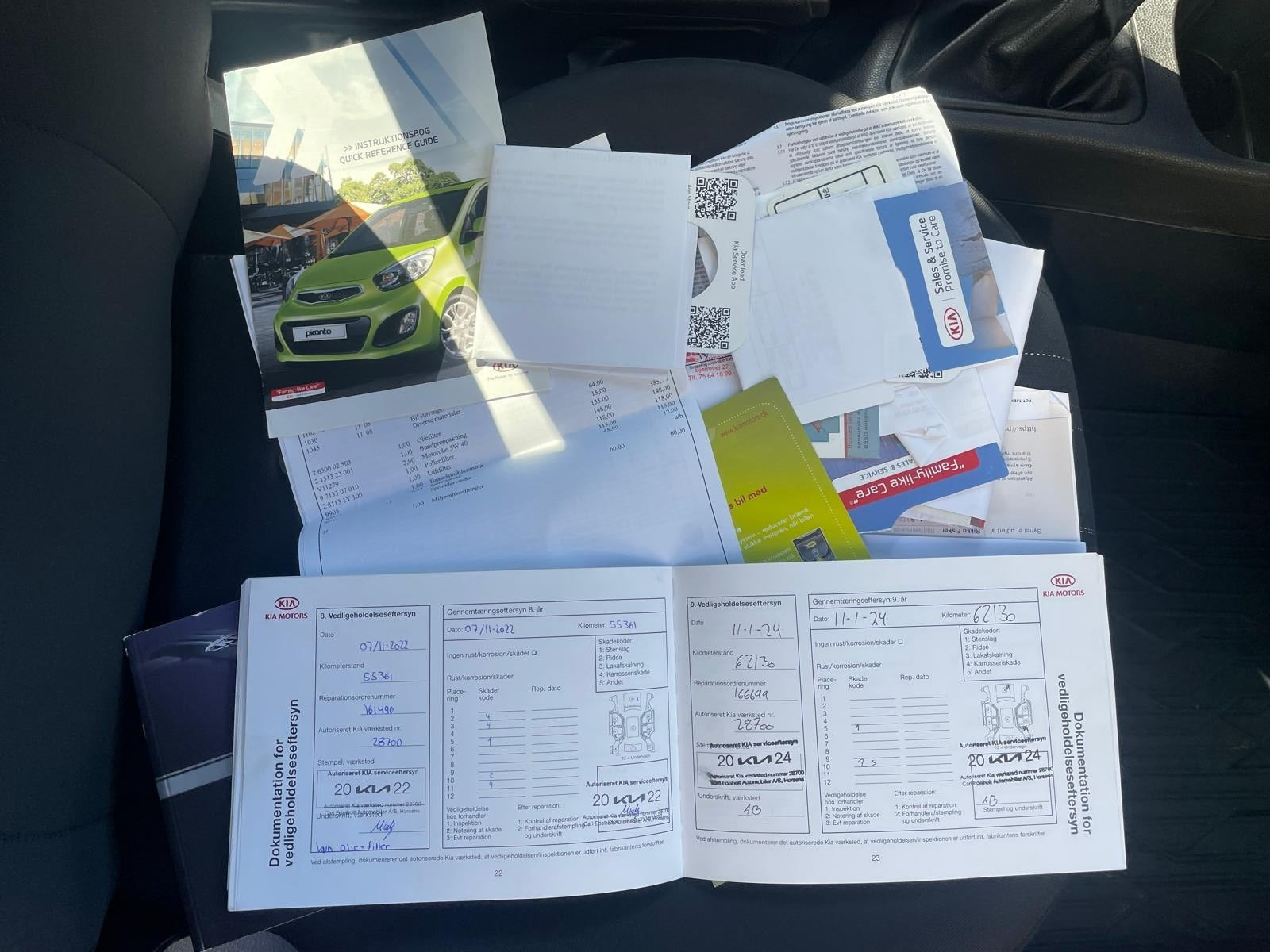 Brun Kia Picanto fra 2015