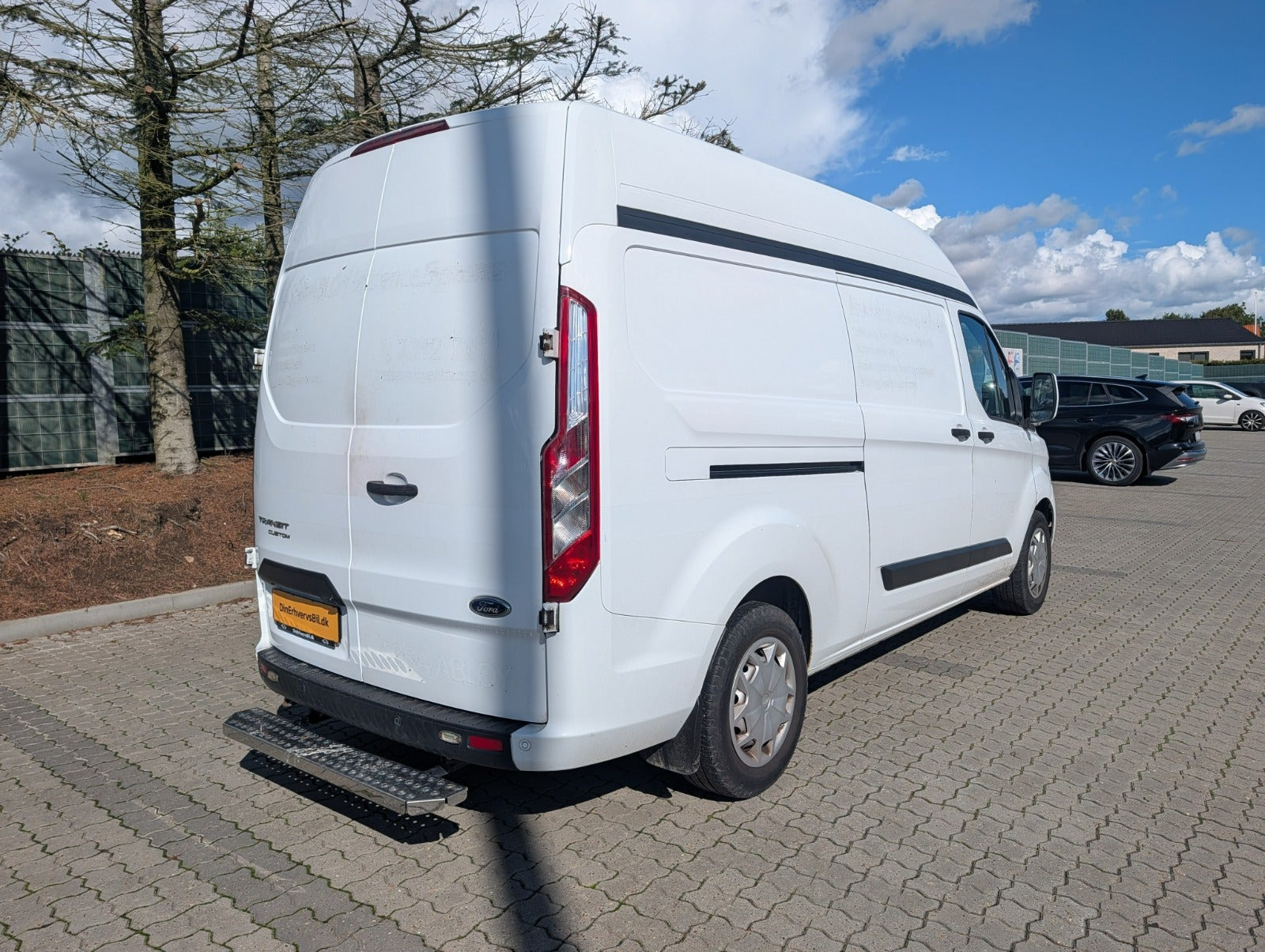 Hvid Ford Transit Custom 320 L2 fra 2021