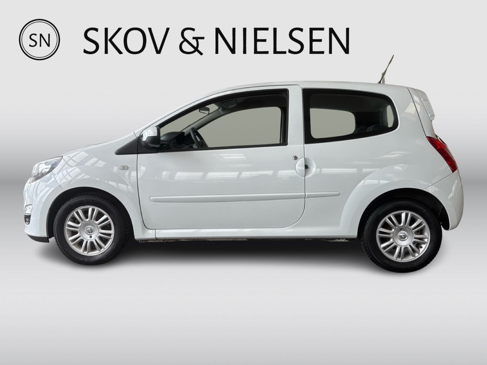 Hvid Renault Twingo fra 2012