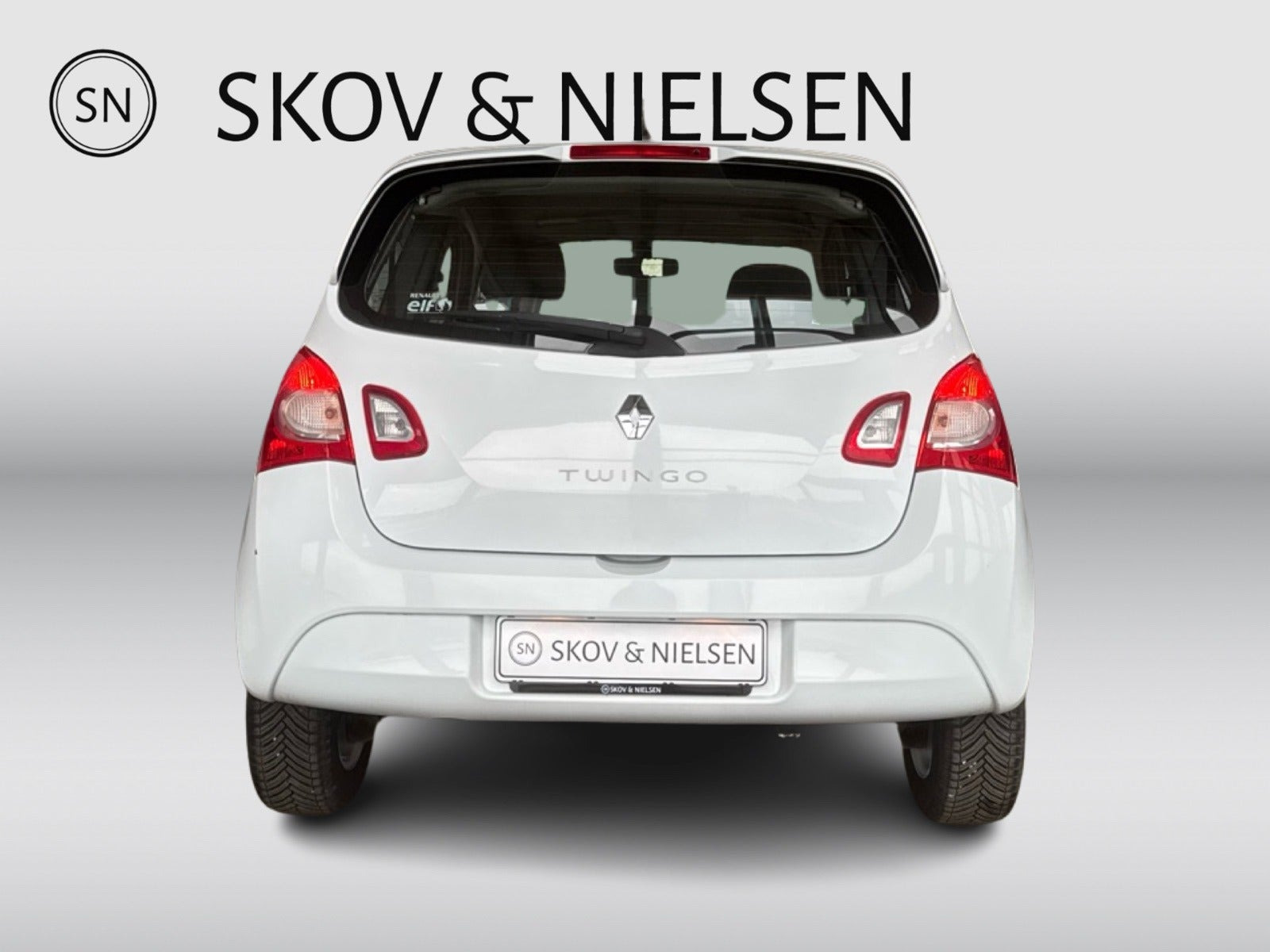 Hvid Renault Twingo fra 2012