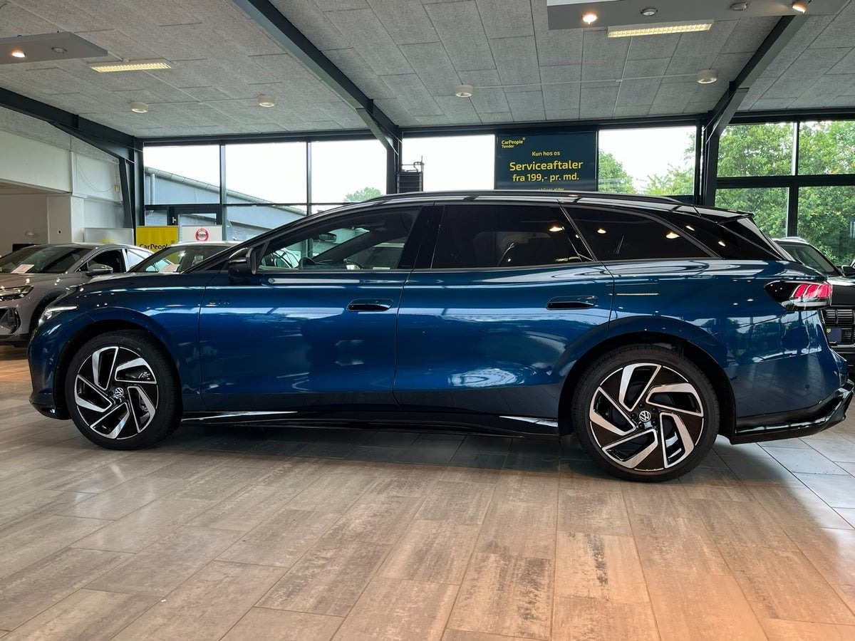 Blå VW ID.7 fra 2026