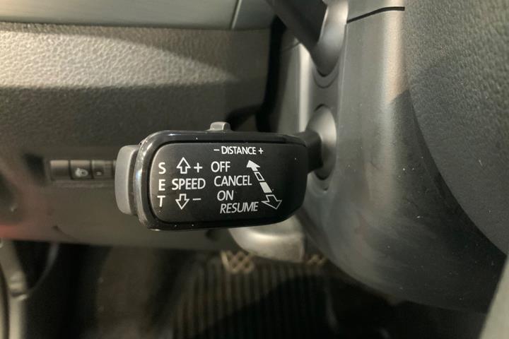 Rød Skoda Fabia fra 2019