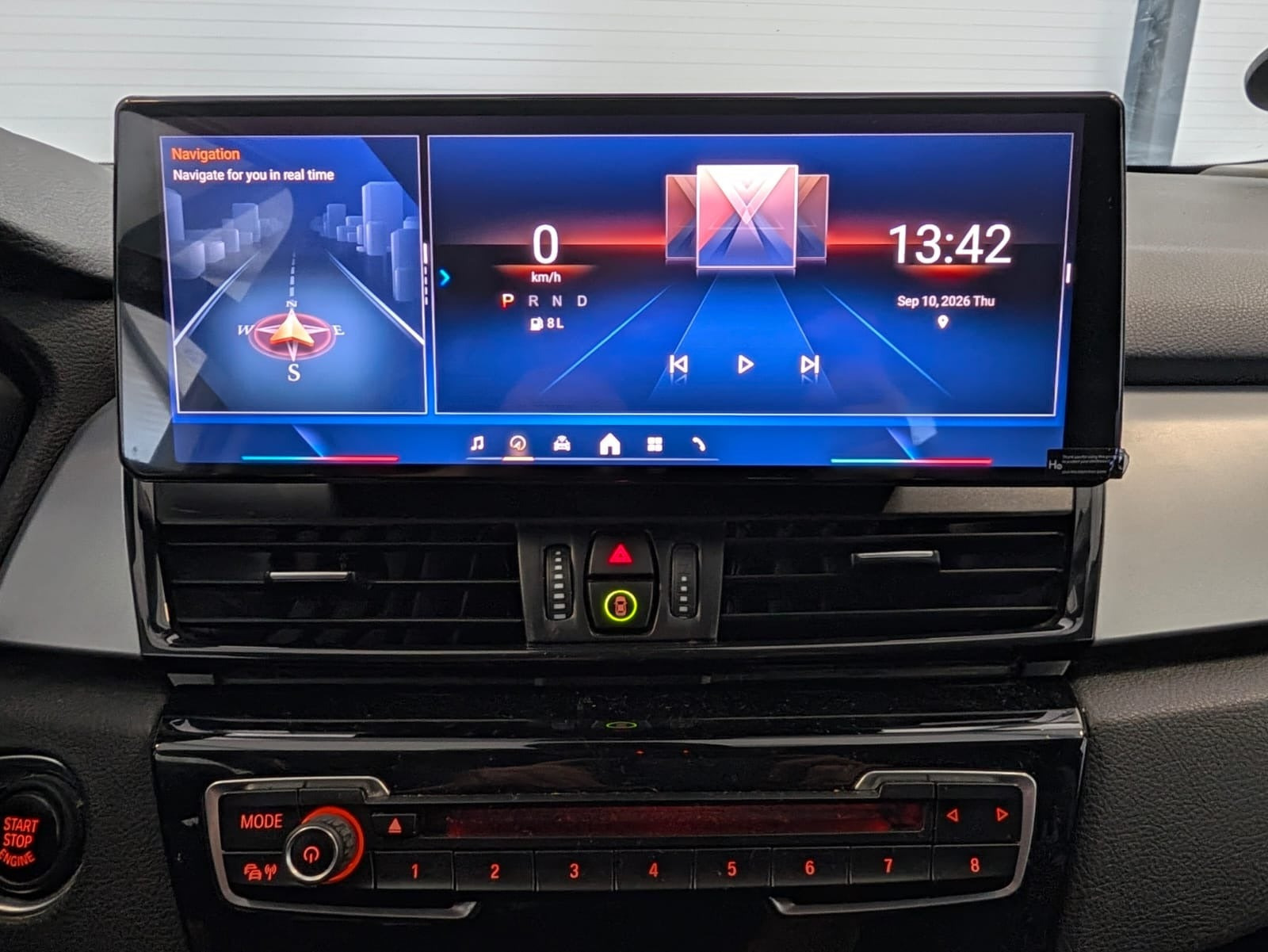 Sølv BMW 218i fra 2016
