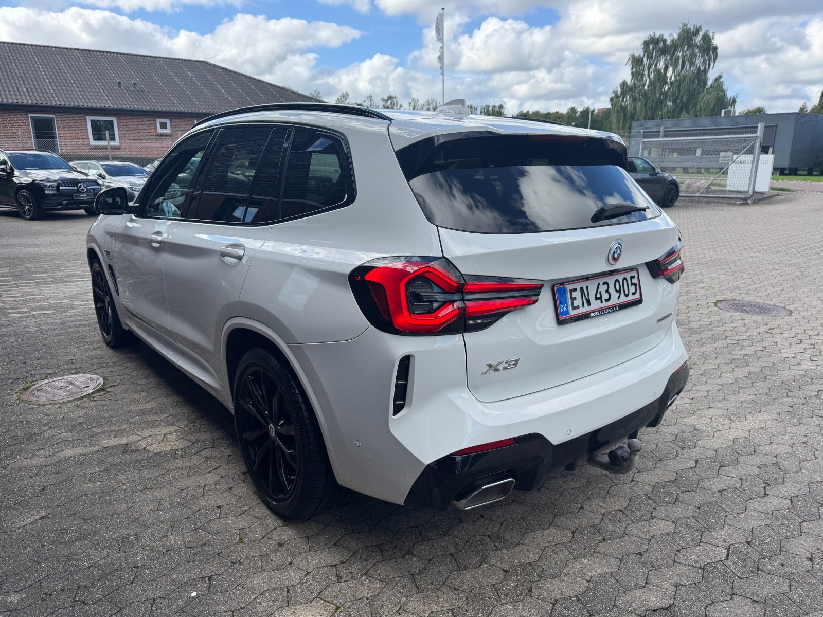 Hvid BMW X3 fra 2022