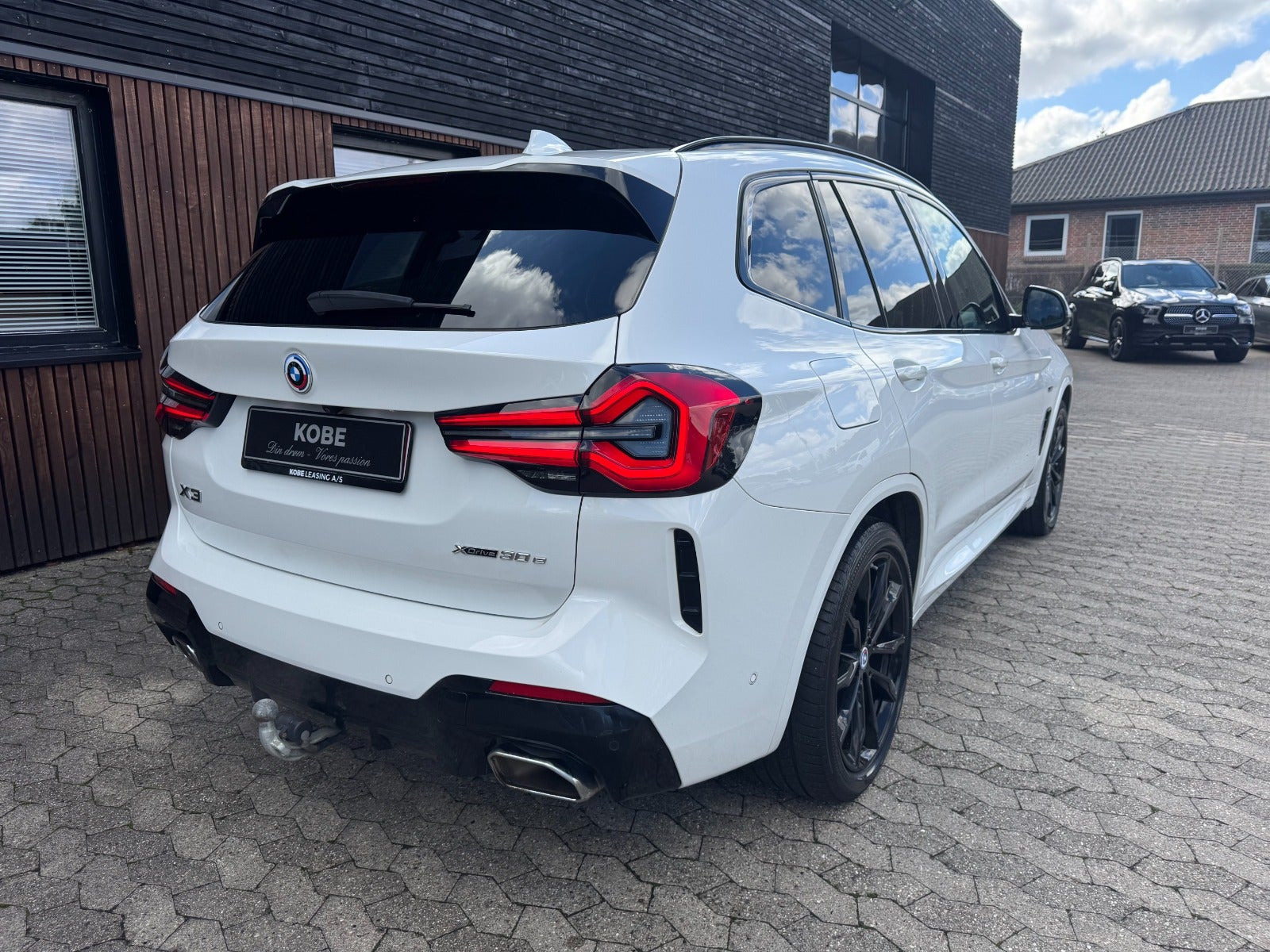Hvid BMW X3 fra 2022