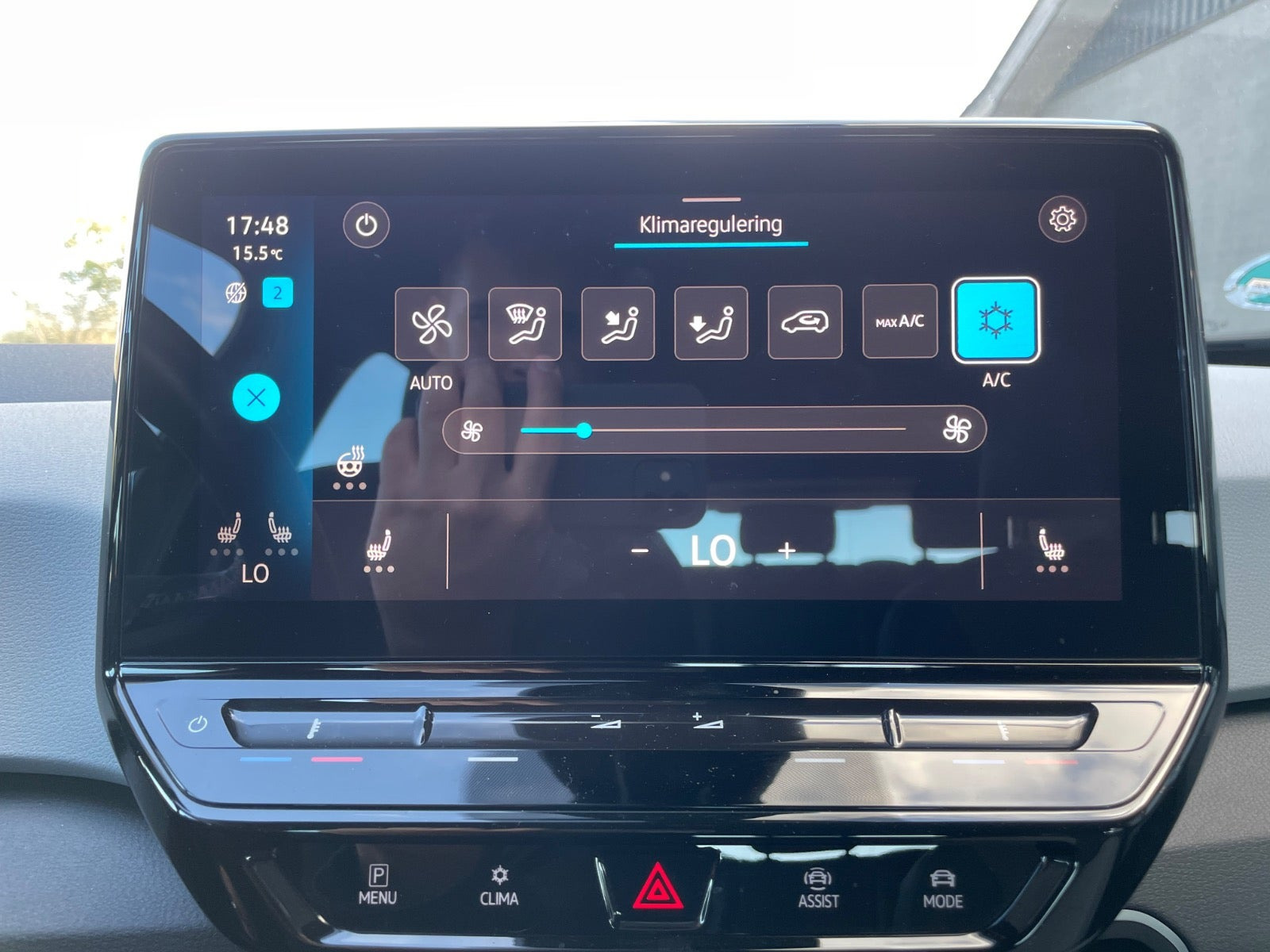 Grå VW ID.3 fra 2023