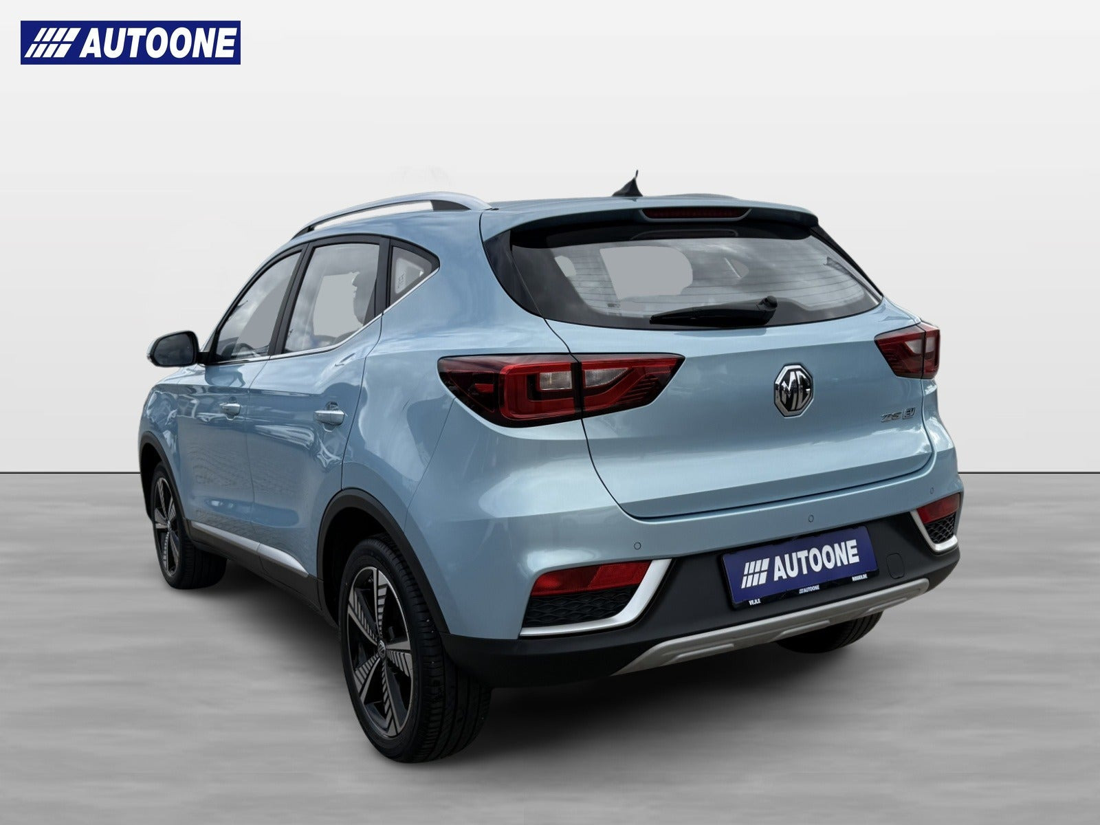 Blå MG ZS fra 2020