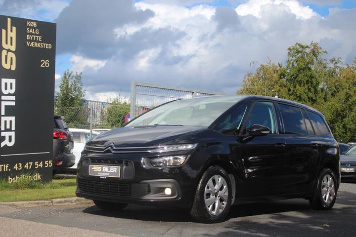 Sort Citroën Grand C4 SpaceTourer fra 2020