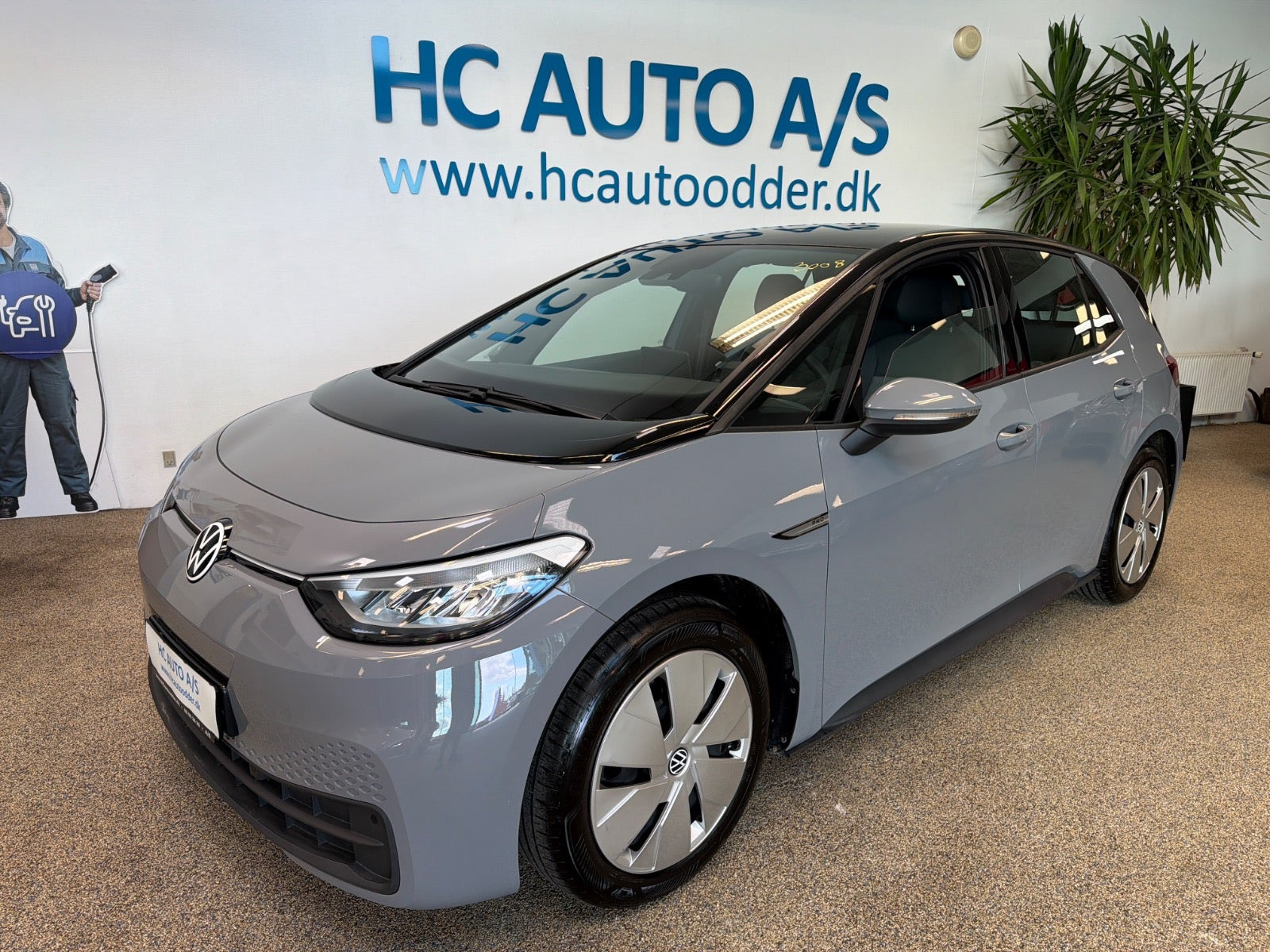 Grå VW ID.3 fra 2022