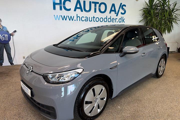 Grå VW ID.3 fra 2022