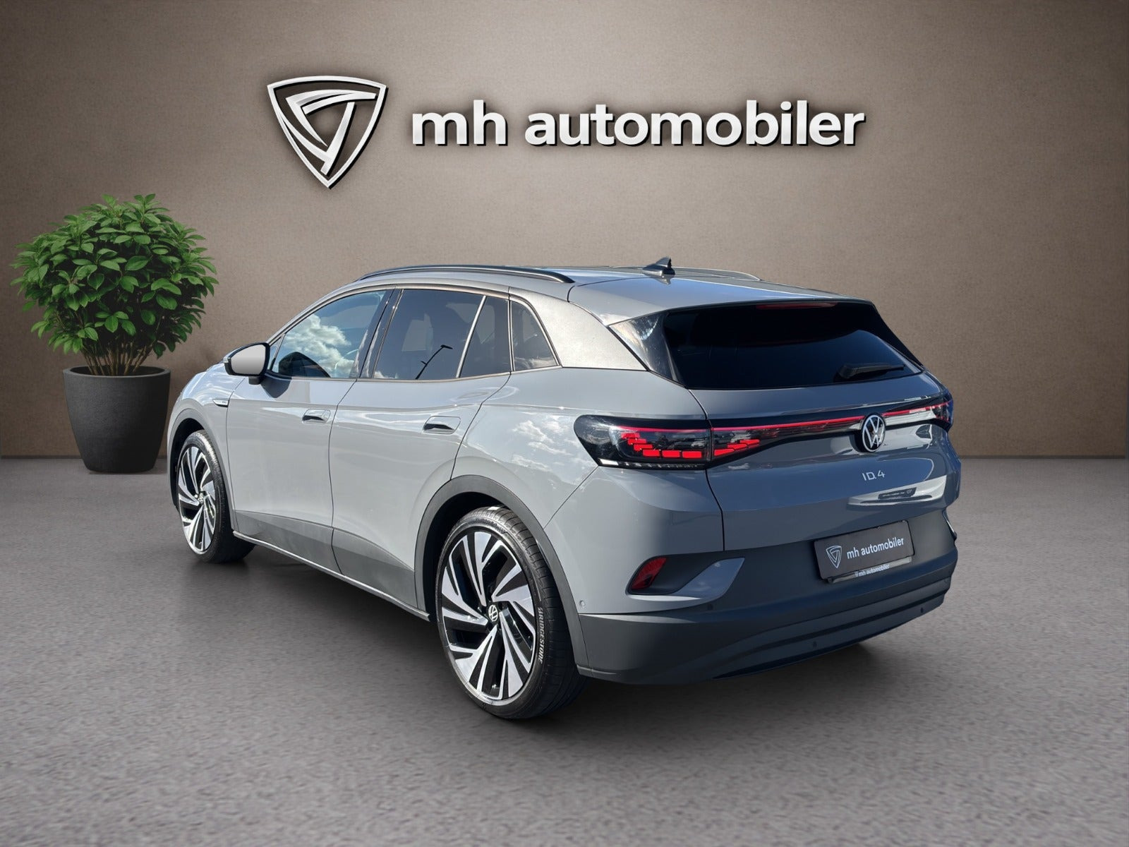 Grå VW ID.4 fra 2023
