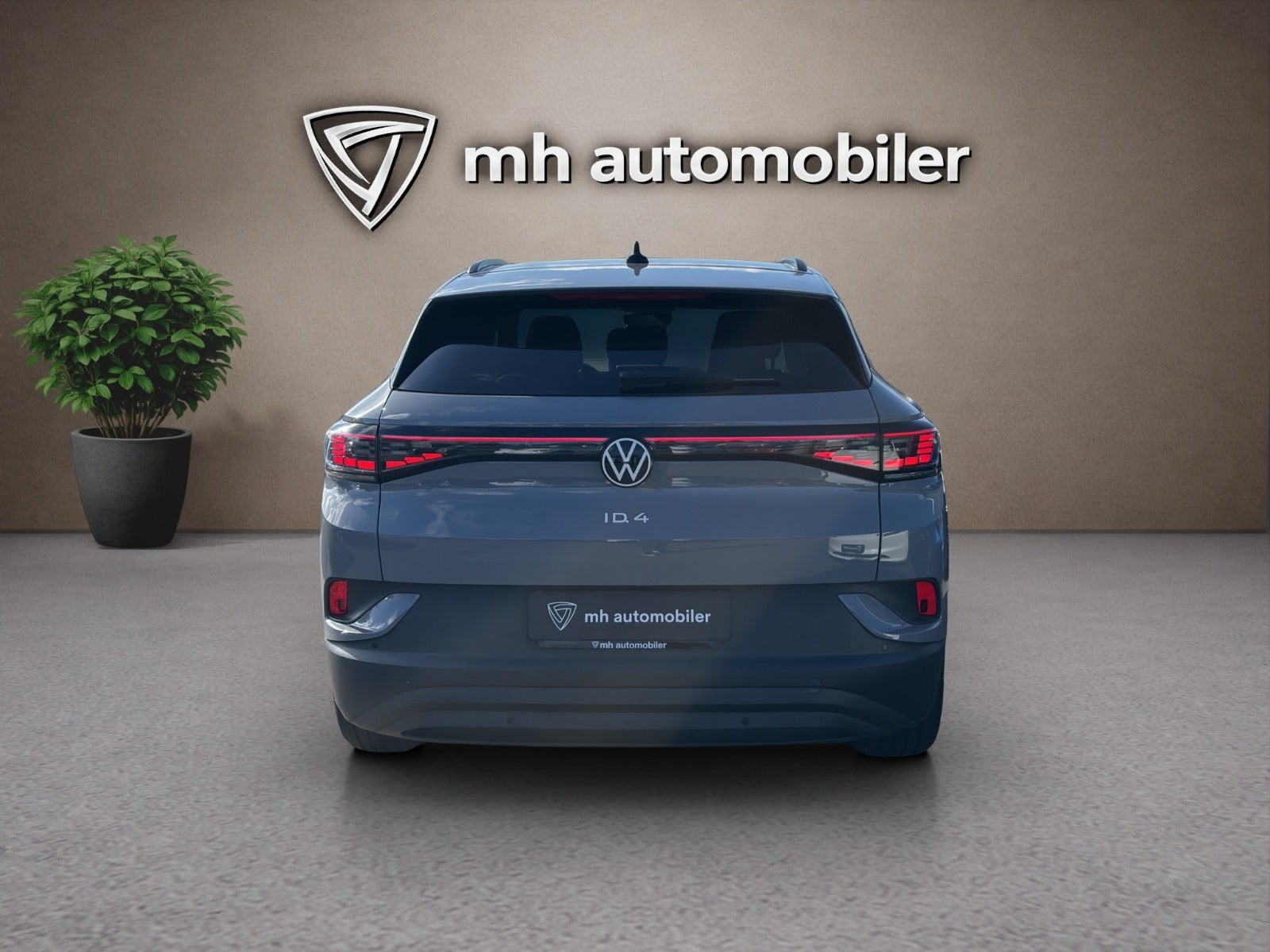 Grå VW ID.4 fra 2023