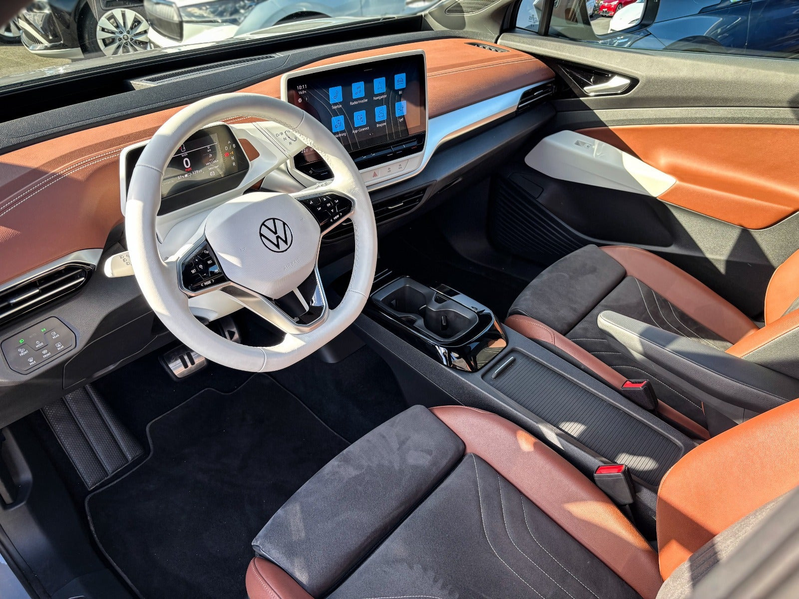 Grå VW ID.4 fra 2023