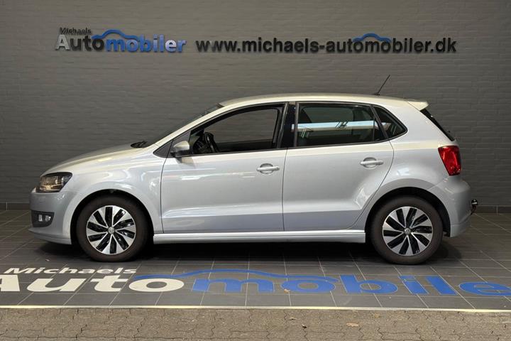 Sølv VW Polo fra 2017