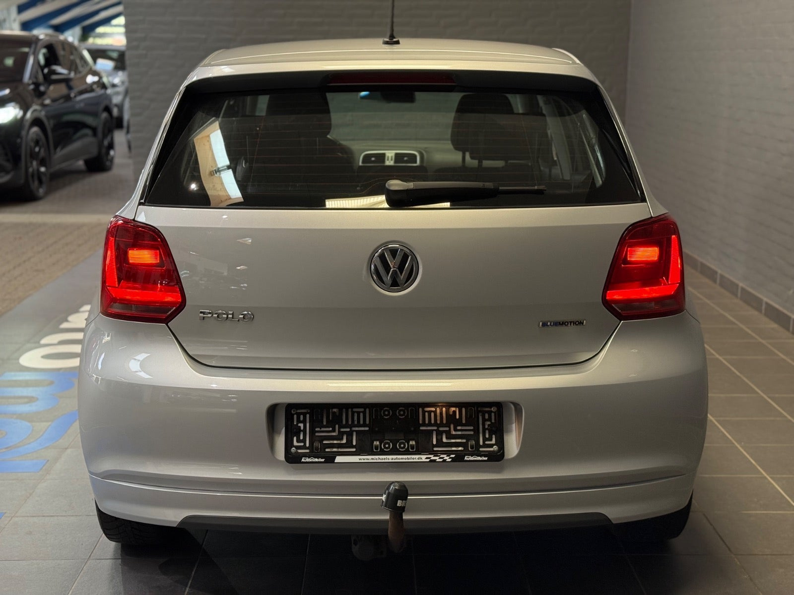 Sølv VW Polo fra 2017