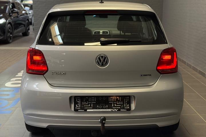 Sølv VW Polo fra 2017