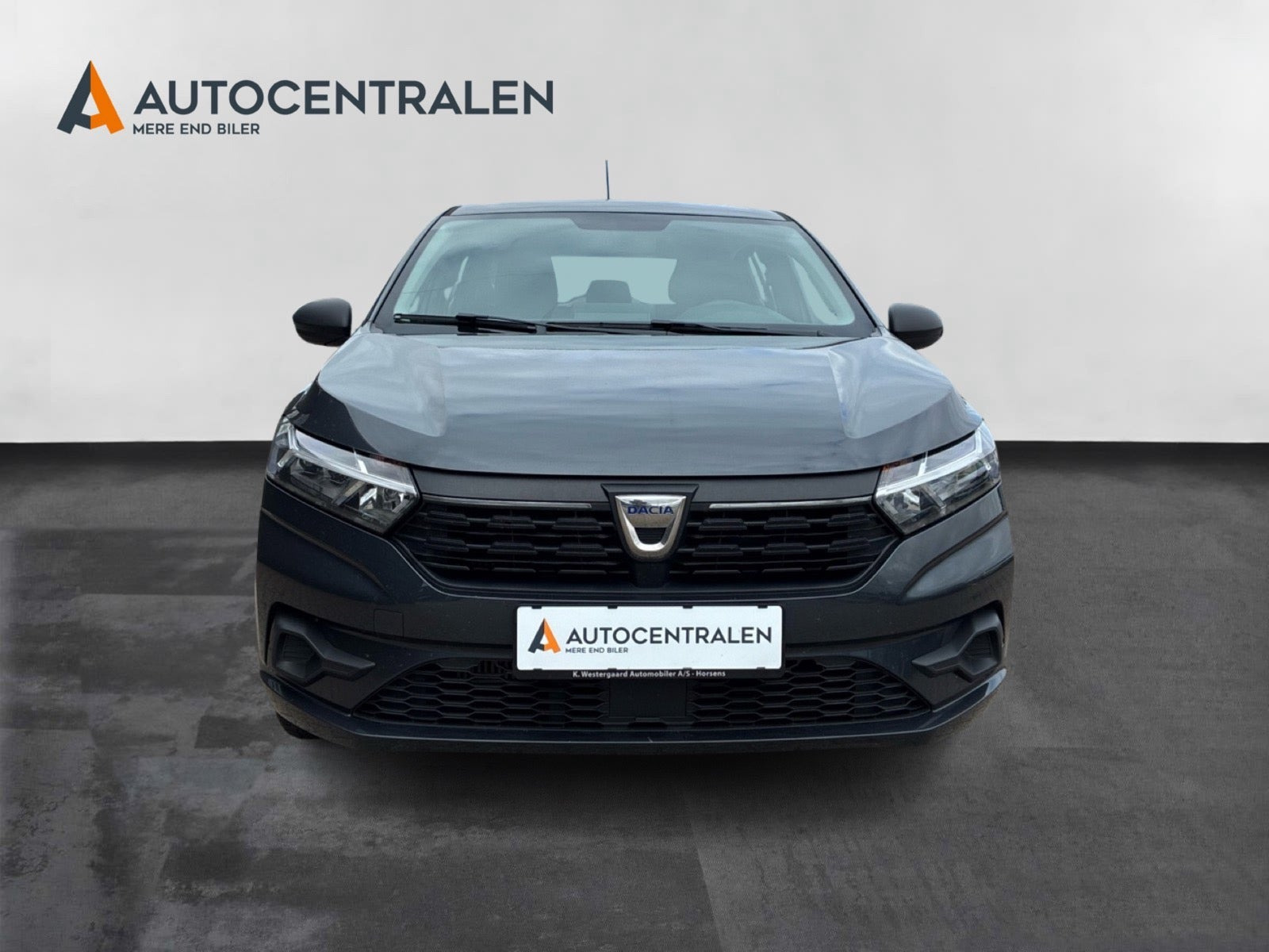 Grå Dacia Sandero fra 2021