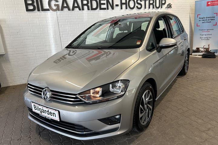 Sølv VW Golf Sportsvan fra 2017