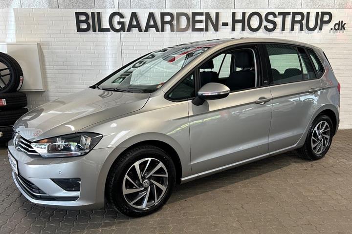 Sølv VW Golf Sportsvan fra 2017