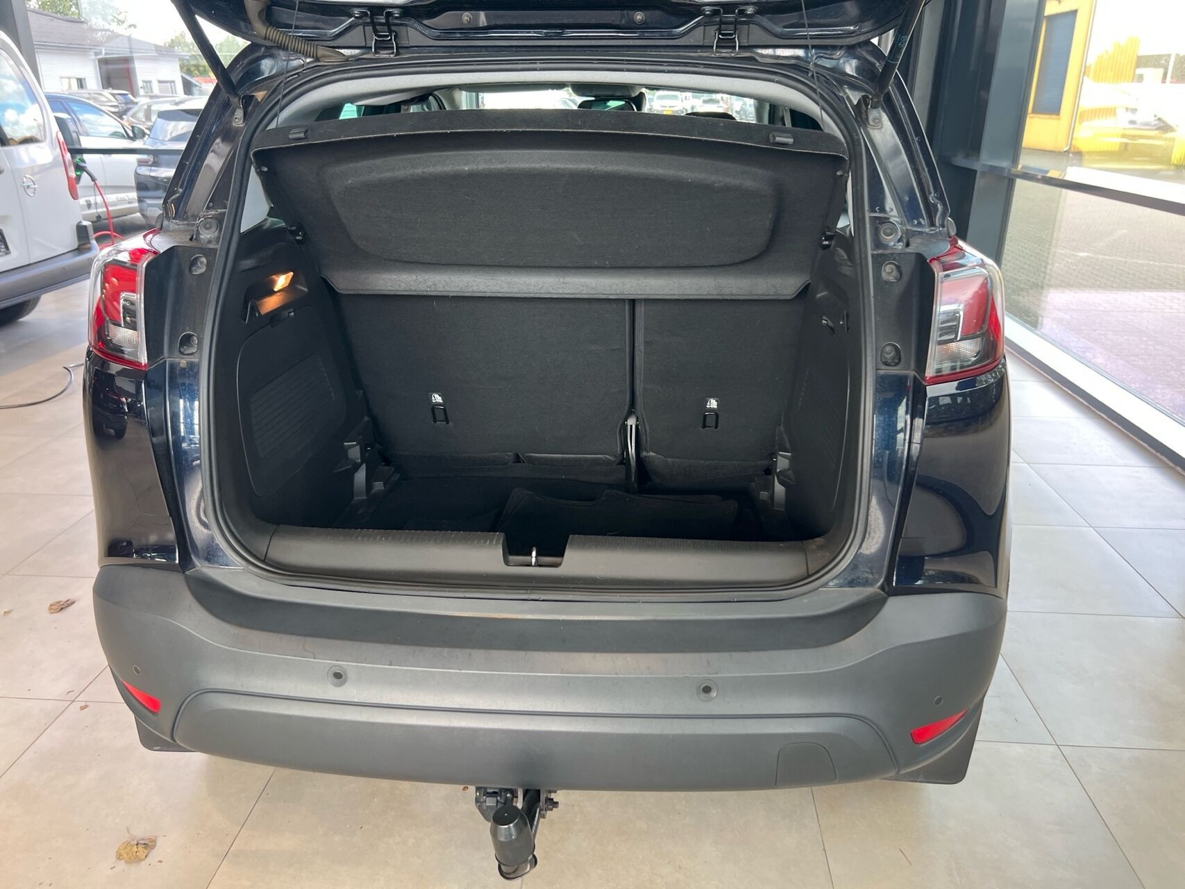 Blå Opel Crossland X fra 2019
