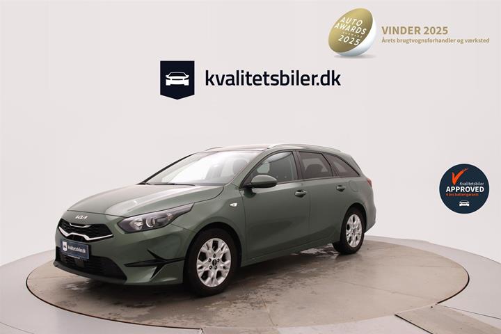 Grøn Kia Ceed fra 2023