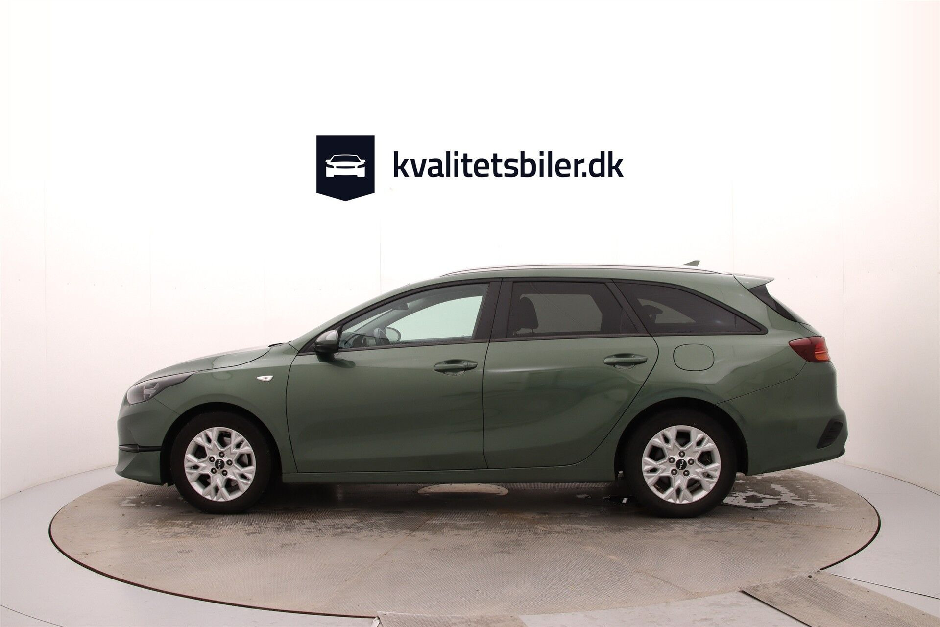 Grøn Kia Ceed fra 2023