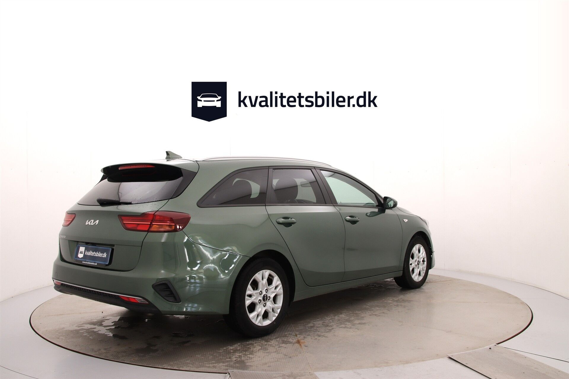 Grøn Kia Ceed fra 2023