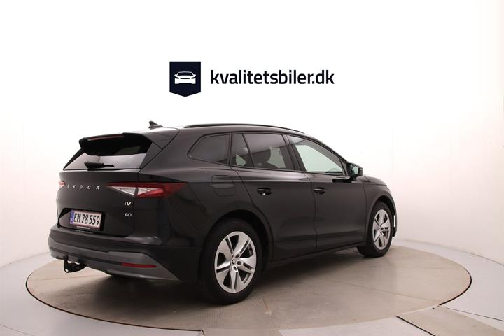 Sort Skoda Enyaq fra 2022
