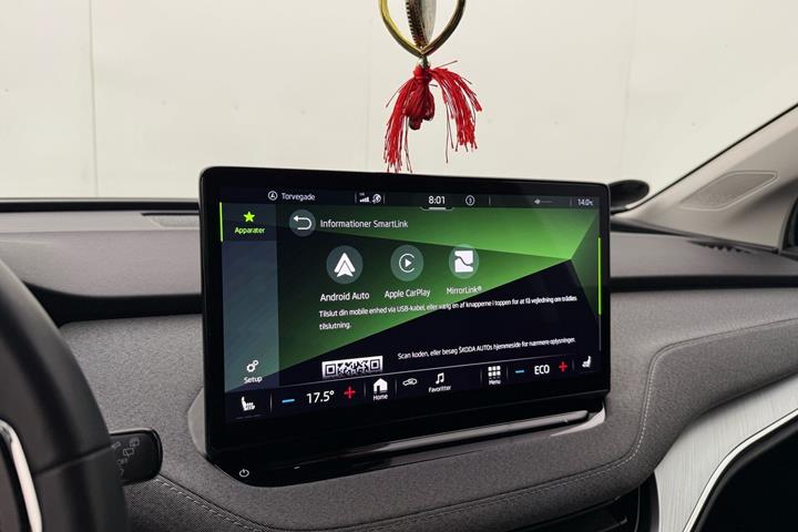 Sort Skoda Enyaq fra 2022