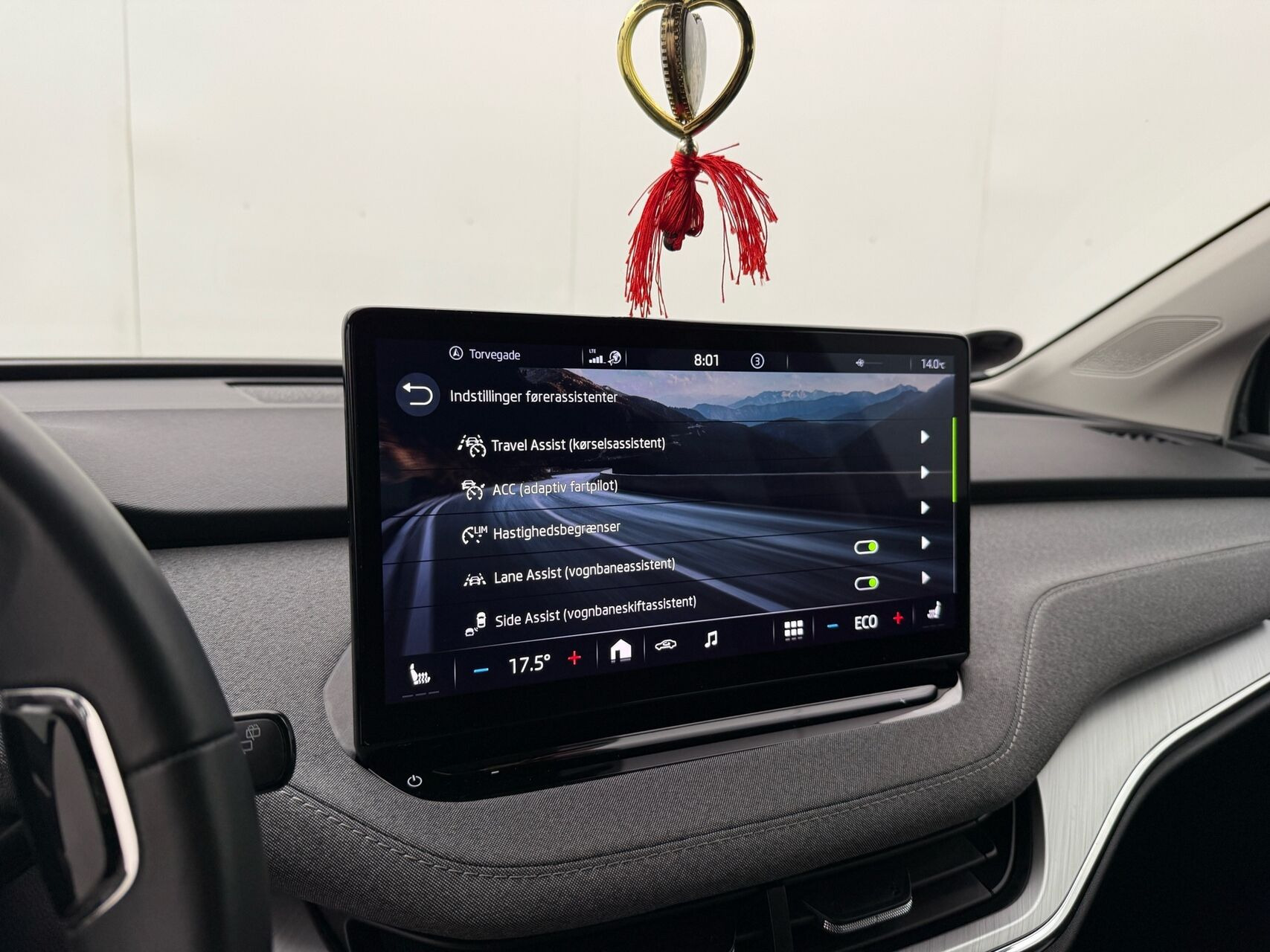 Sort Skoda Enyaq fra 2022