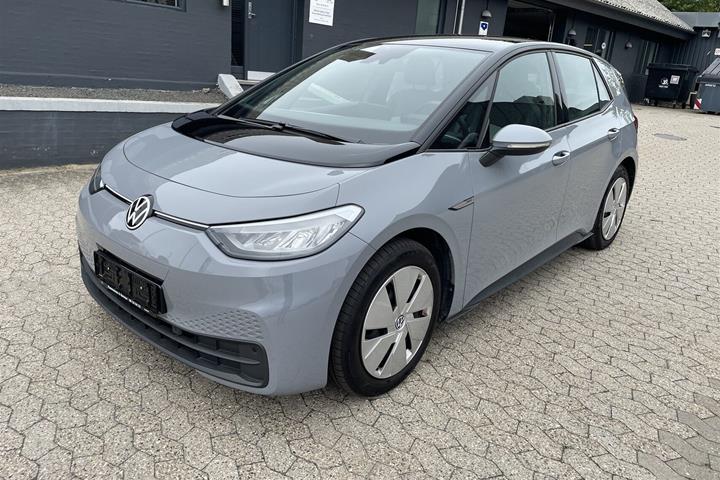 Grå VW ID.3 fra 2023